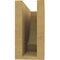 Ekena Millwork 4in. W x 8in. H x 12in. L Alpine Woodgrain TimberThane Rafter Tail, Primed Tan RFTUR04X08X12ALPRCPR - alternate 6